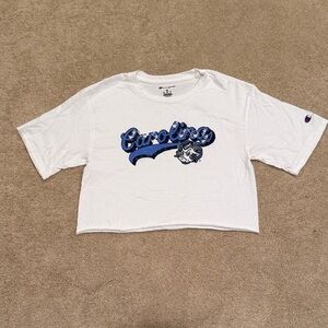 Champion UNC Carolina Crop Top